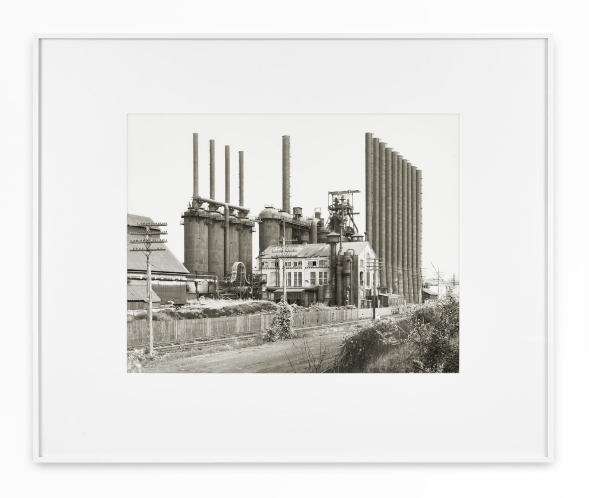 Bernd & Hilla Becher Blast Furnace, Youngstown, Ohio, USA, 1980 gelatin silver print image: 19 3/4 x 23 5/8 in. (50 x 60 cm) frame: 29 1/2 x 36 in. (75 x 91.5 cm)