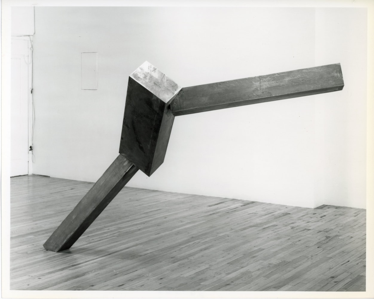 Joel Shapiro &quot;Untitled&quot; 1983 Bronze 60 1/4&quot; x 31 1/2&quot; x 104&quot;