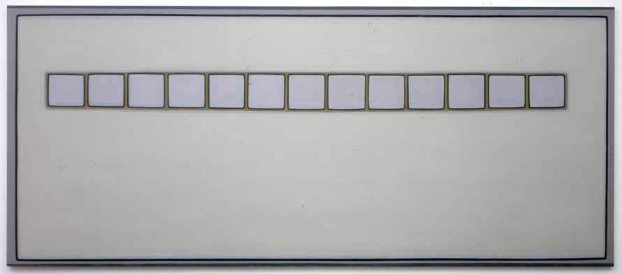 Dan Walsh "Kindred Spitis (Right)" 2003 Acrylic on canvas 60 x 140 in.
