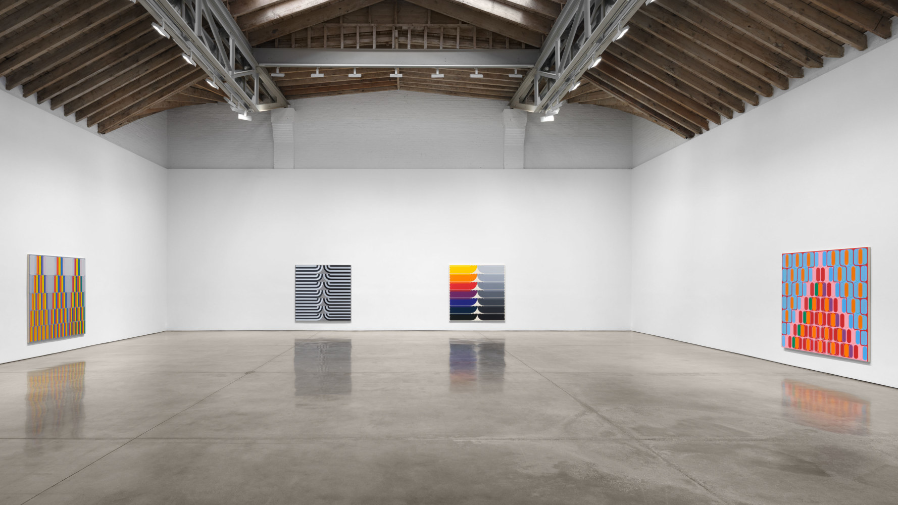 Installation view, Dan Walsh, Paula Cooper Gallery, New York, April 4 – May 18, 2024. © Dan Walsh. Courtesy Paula Cooper Gallery, New York. Photo: Steven Probert