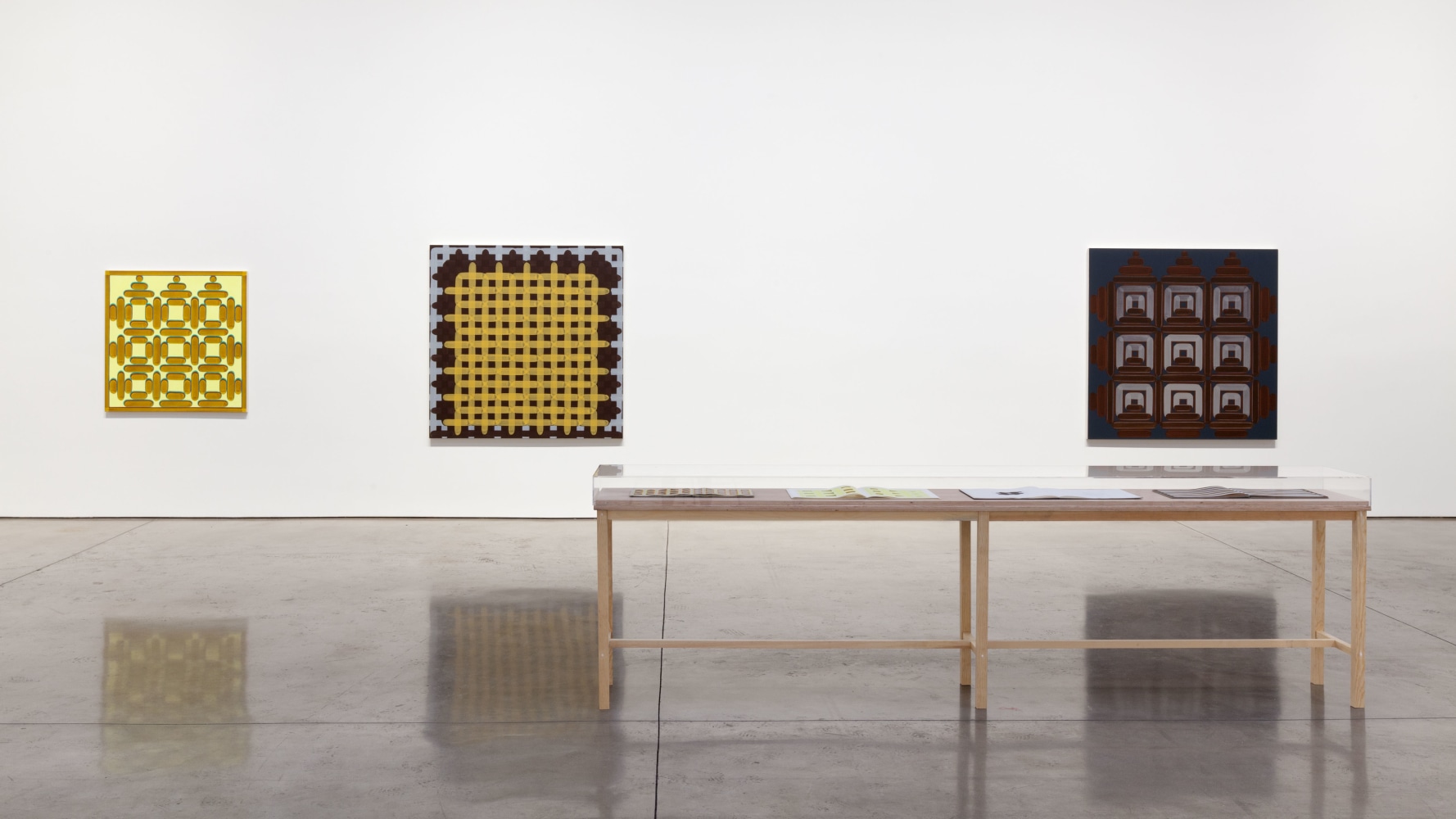 Installation view, Dan Walsh, January 7 – February 21, 2015