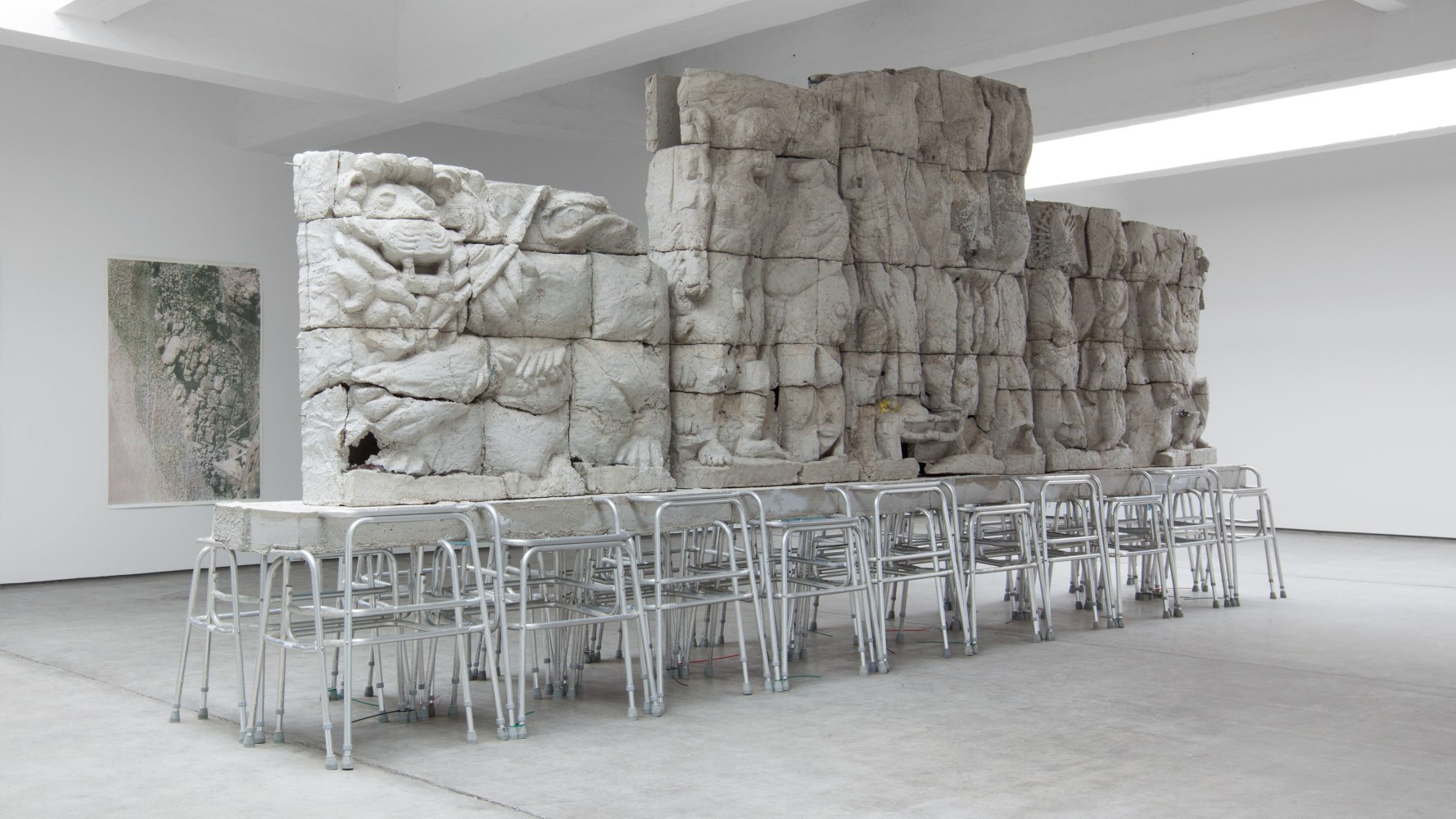 Installation view, Justin Matherly, All industrious people, March 23 – April 27, 2013