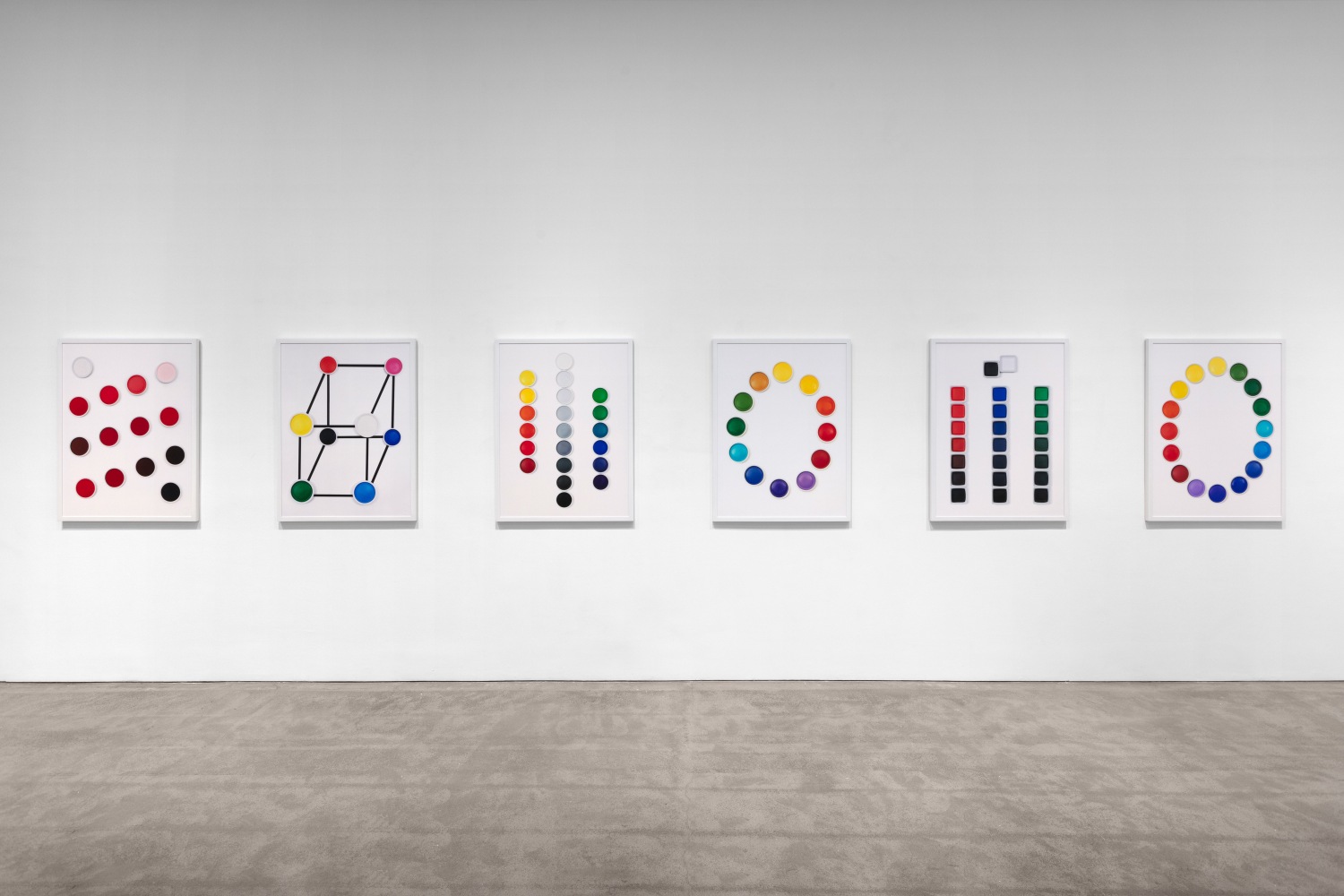 Installation view, Bernd and Hilla Becher, Sarah Charlesworth, Sherrie Levine, Organized by Sherrie Levine, February 29 – August 17, 2020