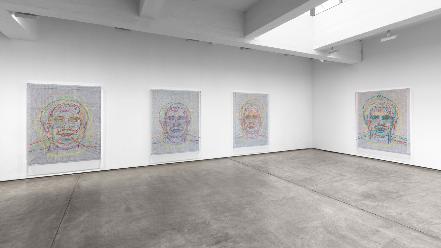 Installation view, Charles Gaines, May 3 – June 23, 2018