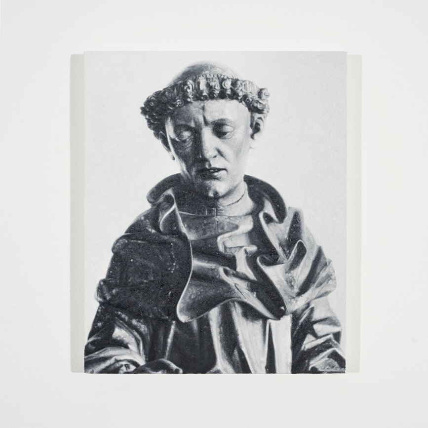 Rudolf Stingel "Untitled (St. Leonard)" 2009 Oil on linen 16 x 13 in.