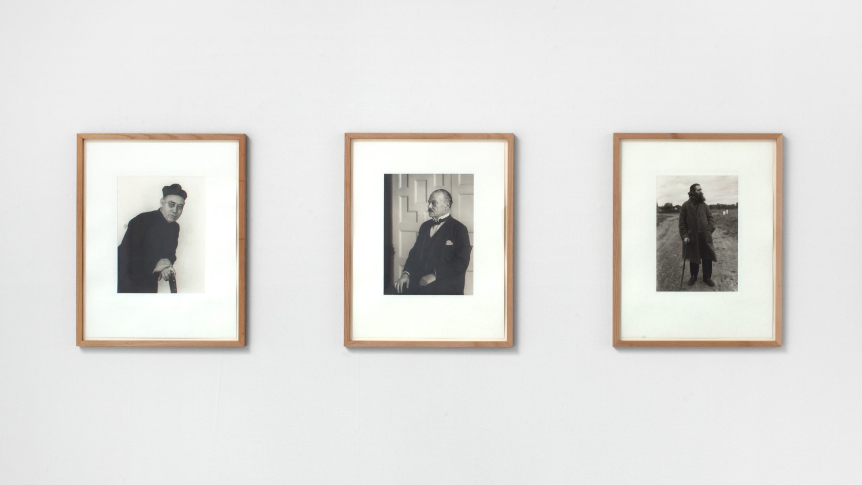 Installation view, Sherrie Levine / August Sander, February 16 – March 16, 2013
