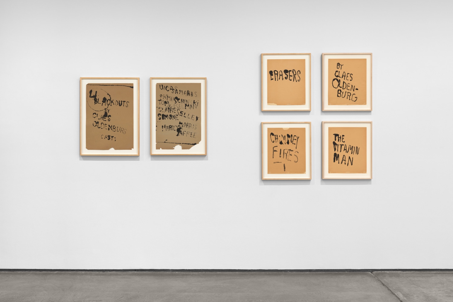 Claes Oldenburg & Peter Moore - New York Streets & Signs