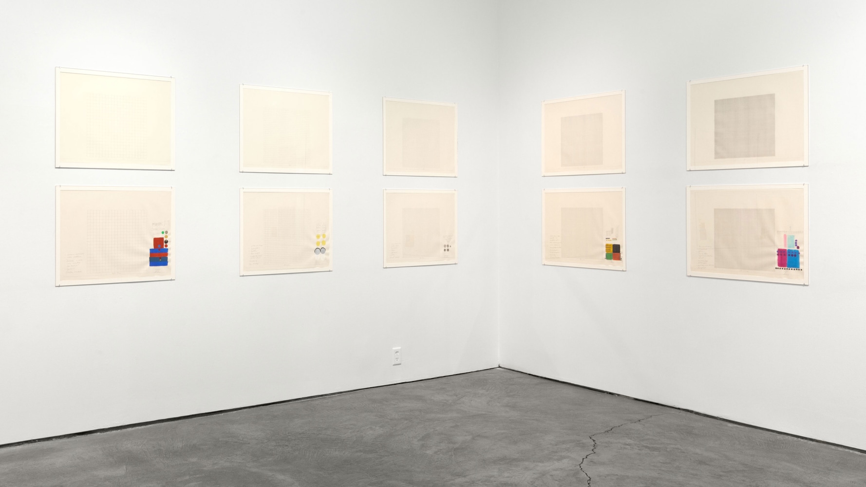 Installation view, Dan Walsh, October 12 – November 23, 2013