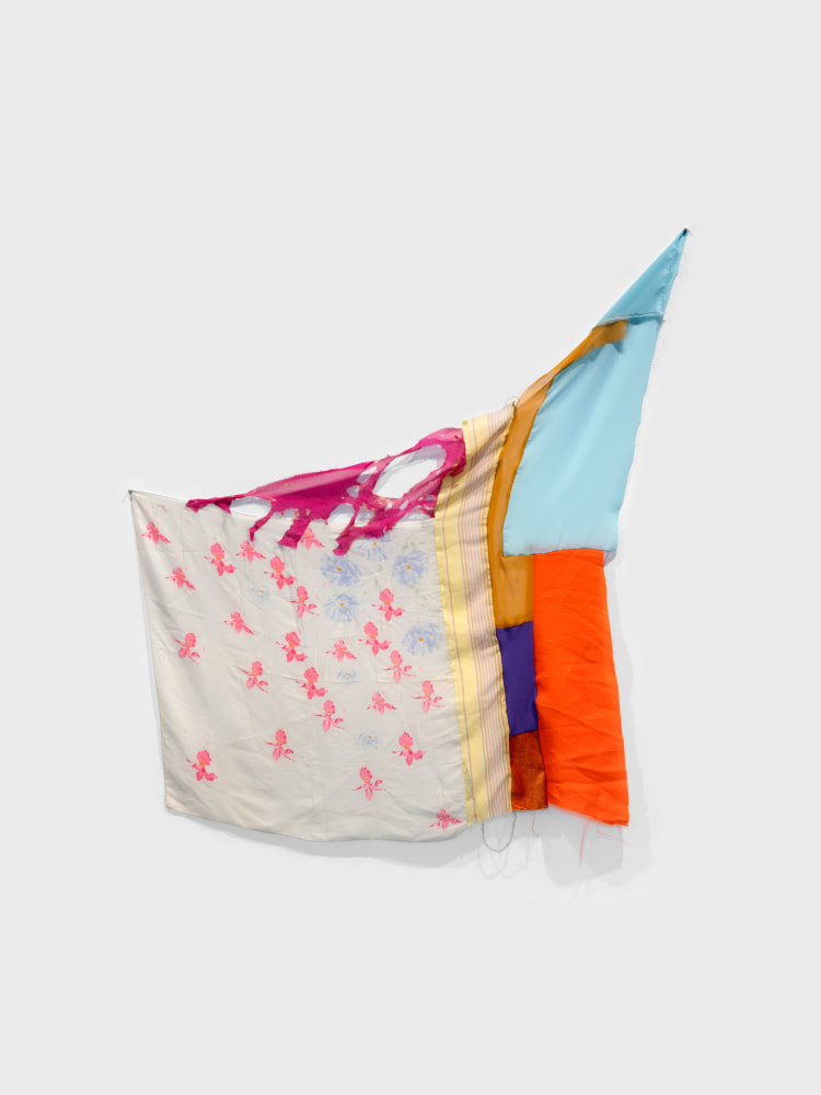 Eric N. Mack
Free. Free. Freely, 2023
collaged fabric
overall: 50 x 45 x 3 in. (127 x 114.3 x 7.6 cm)