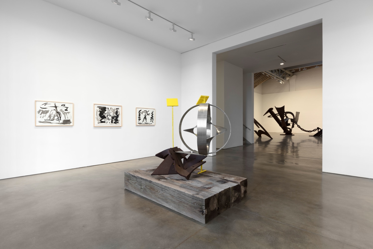 Installation view, Mark di Suvero, November 3 – December 10, 2016