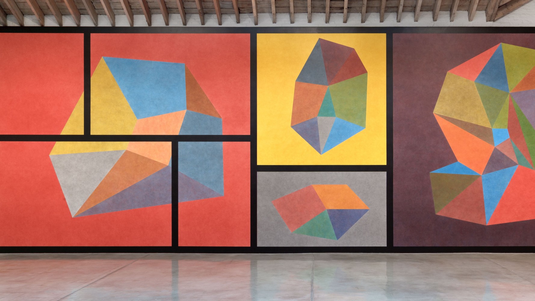 Sol LeWitt: Fotografia アート写真集 110: SOL LEWITT, Asymmetrical Pyramids (six works) < Post