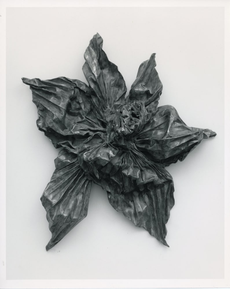 Lynda Benglis &quot;La Gonda L.G.6.&quot; Bronze and chrome 43&quot; x 48&quot; x 13&quot;