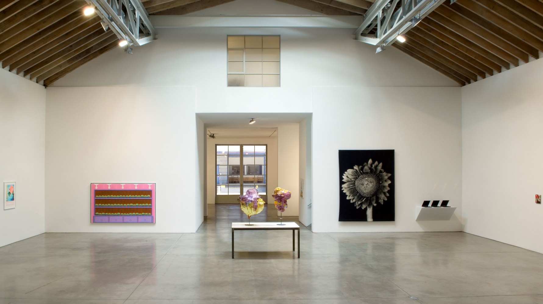 Installation view, Still Life & Kicking, Paula Cooper Gallery, 534 W 21st Street, New York. May 10 - June 8, 2007.