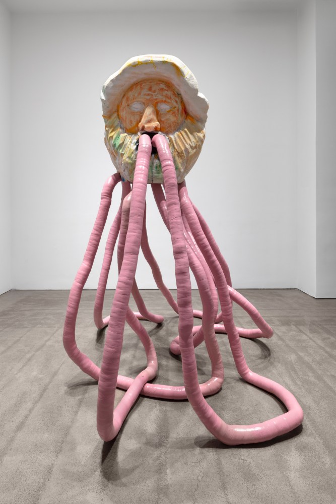 Justin Matherly
Eat yourself fitter, 2020
fiberglass resin, epoxy resin, acrylic lacquer spray
paint, UV varnish 
89 1/2 x 81 x 63 in. (227.3 x 205.7 x 160 cm)