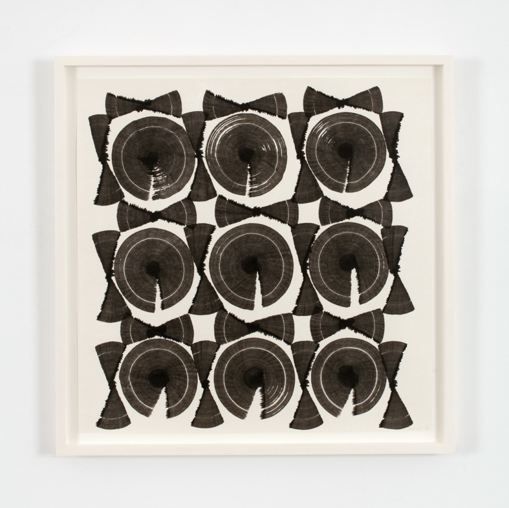 Dan Walsh
INO 5, 2016
Ink on Inomachi paper
21 x 21 in. (53.3 x 53.3 cm)
frame: 23 1/2 x 23 1/2 x 1 1/2 in. (59.7 x 59.7 x 3.8 cm)
signed verso, titled and dated recto, bottom right corner: &amp;quot;INO-5-16&amp;quot;