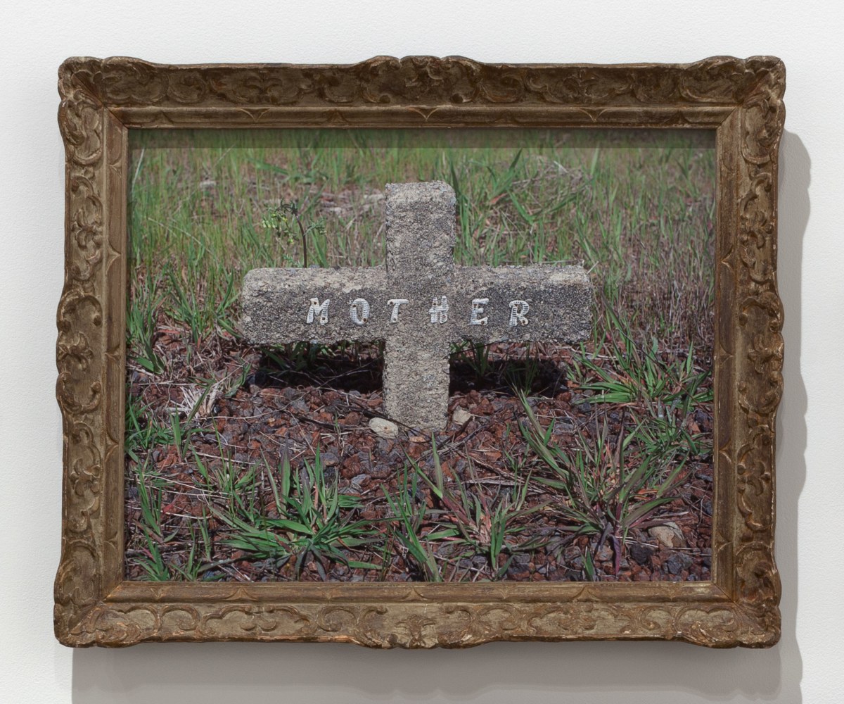 Sophie Calle Mother (dans l'herbe), 2013 digital print on Hahnemühle Fine Art Rag paper in found frame dimensions variable to found frame this edition: 31 1/2 x 25 5/8 in. (80 x 65 cm)