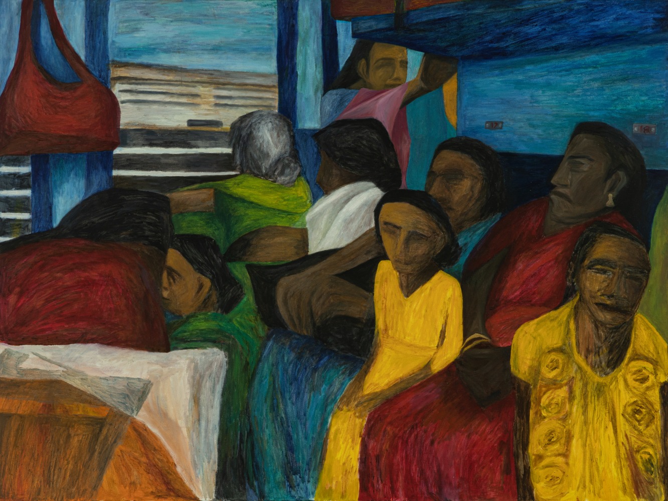 Sleeper Train, Karnataka

2020

Oil on canvas

36 x 48 in / 91.4 x 121.9 cm