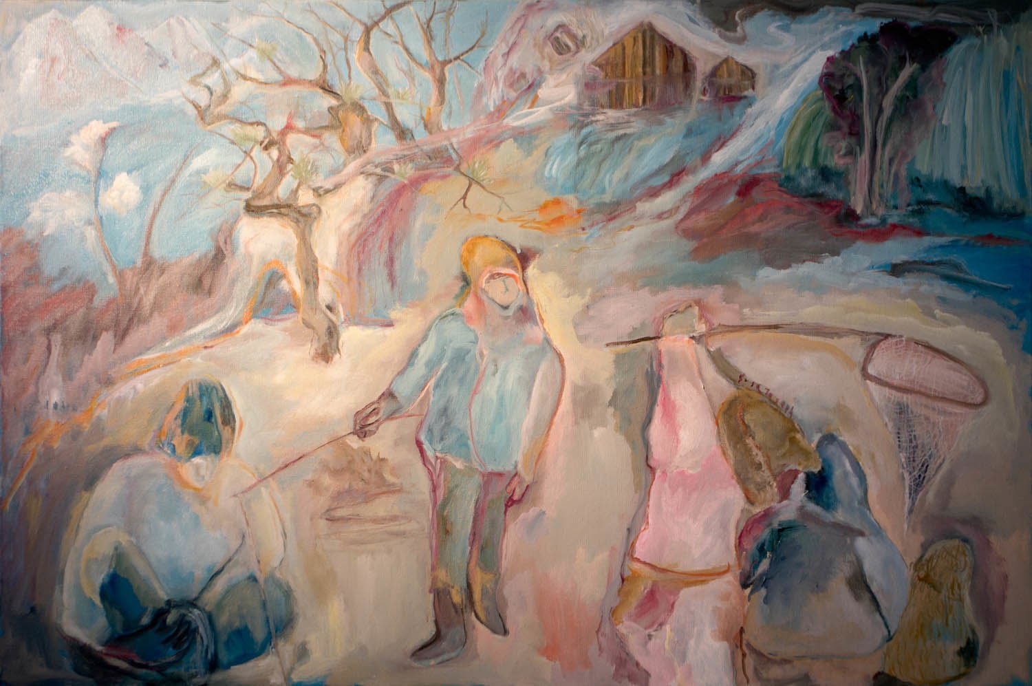 Sosa Joseph, 2016, oil on canvas, 60.9 x 91.4 cm / 24 x 36 in