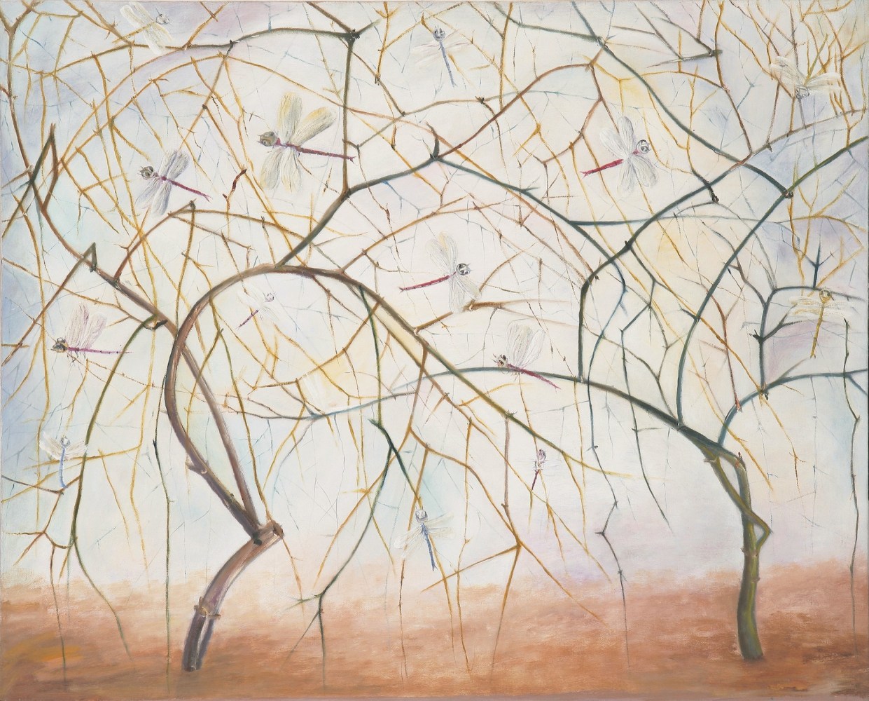 SOSA JOSEPH  Dragonfly, 2009  Oil on canvas  24 x 30 in / 61 x 76 cm