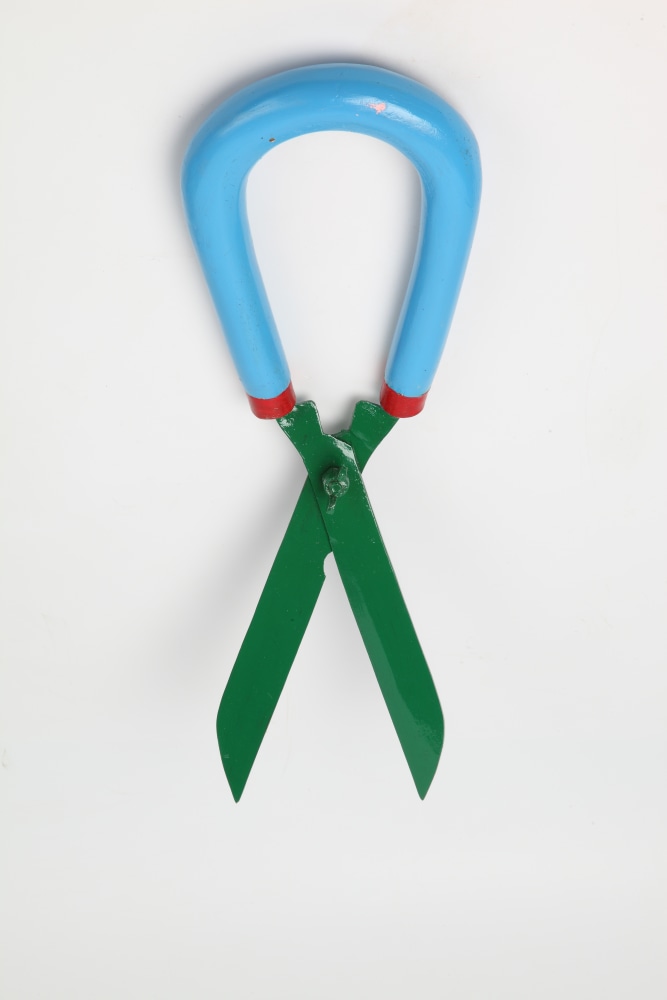 C.K. RAJAN  Obsessive Compulsive, Disordered Garden Cutter, 2010  Wood and iron