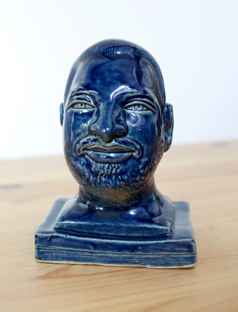 Untitled S.J., 2016, Glazed stoneware, 12 x 8 x 7.5 cm