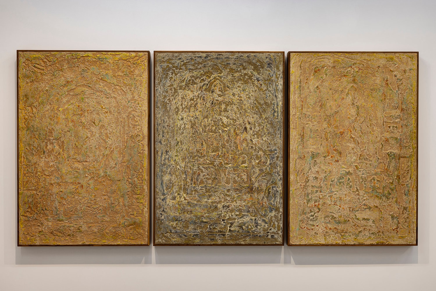 Breath 5

2025
Lime Plaster and Casein&amp;ndash;based Jaipur Stone Pigment

36 x 72 inches / 91.4 x 182 cm (triptych)