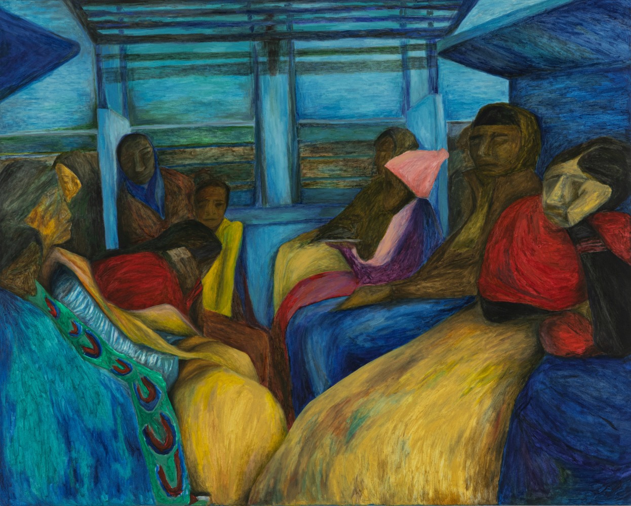 Sleeper Train, Jharkhand

2021

Oil on canvas

48 x 60 in / 121.9 x 152.4 cm