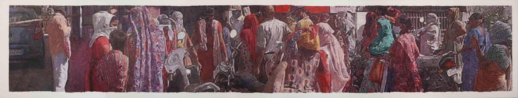 Gathering 1

2021

Oil on canvas

55 x 295.3 in / 139.7 x 750 cm