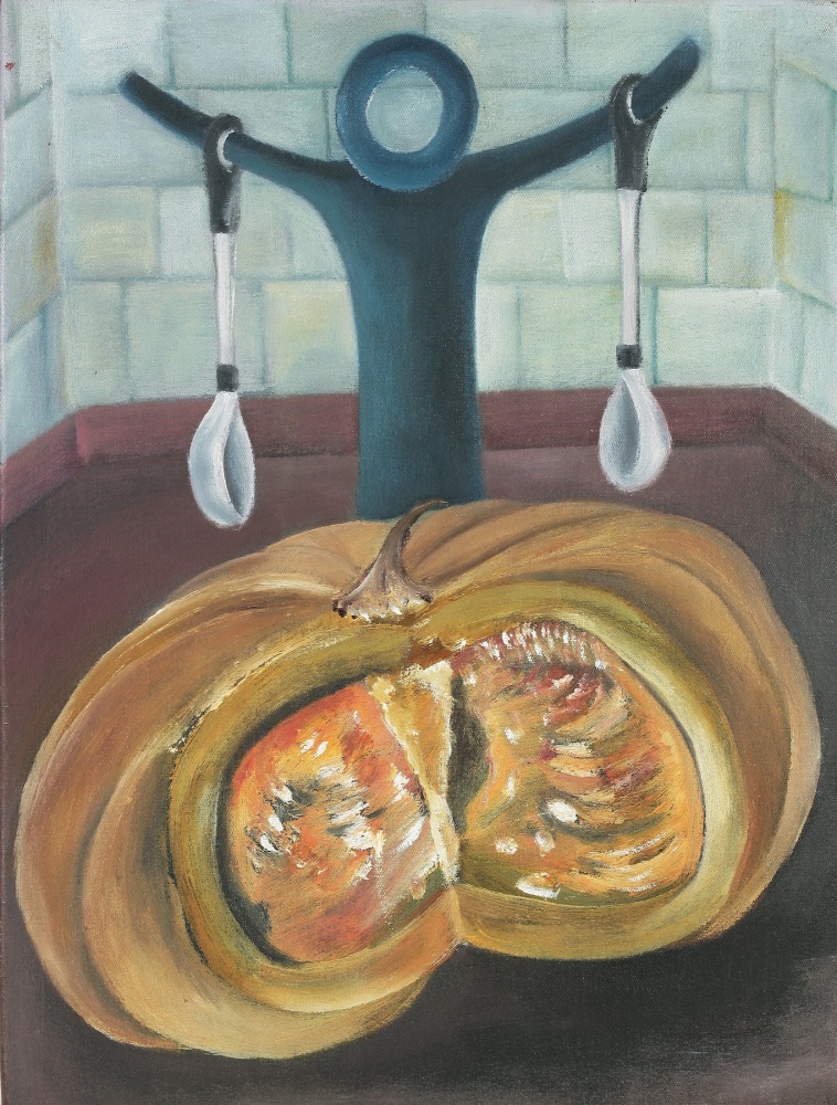 SOSA JOSEPH, Object Lesson (8), 2009, oil on canvas, 15.7 x 11.8 in / 40 x 30 cm