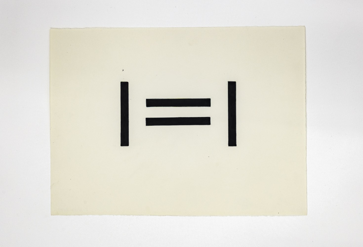 GN35, 2023
Watercolour (Ivory black burnt reclaimed piano keys), pencil on paper
11 x 14.2 inches / 28 x 36 cm