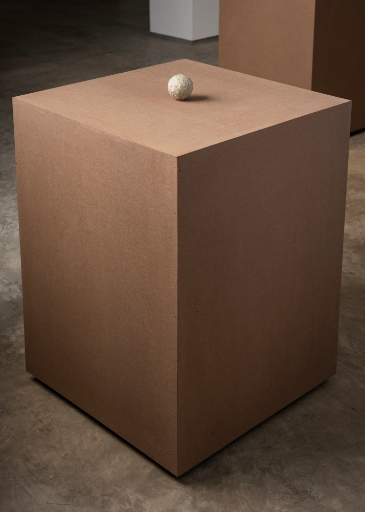 PS13, 2025
Papier mache, paint remnants, PVA glue
2.5 x 2.5 x 2.5 inches / 6.5 x 6.5 x 6.5 cm