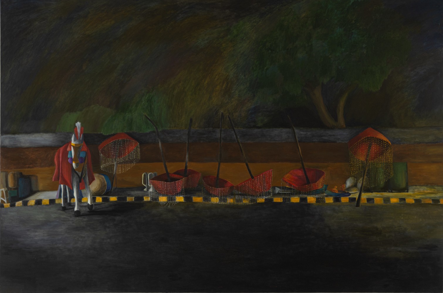 Delhi Road

2022

Oil on canvas

48 x 72 in / 121.9 x 182.8 cm