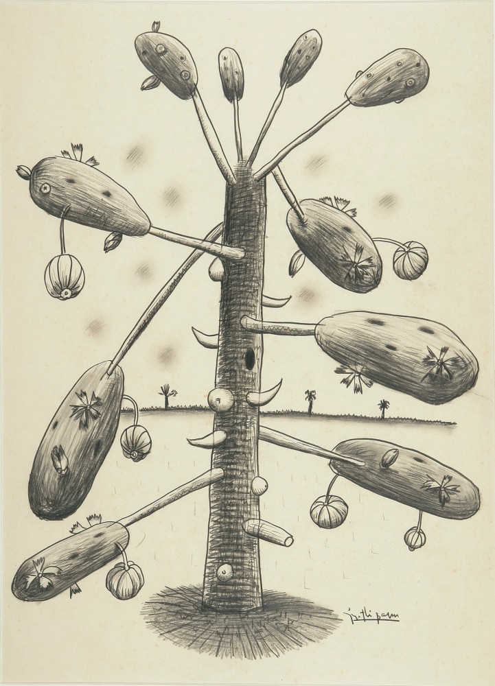 Tree, 1998 (from the Resurrection series)
Charcoal on paper
27.5 x 19.6 inches (69.8 x 49.7 cm)