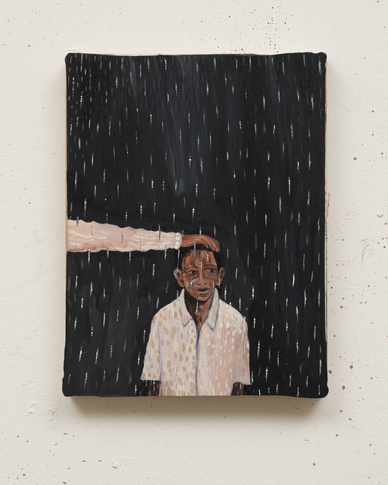 Secret Hand, 2025
Acrylic on canvas stretched on wood
10.6 x 7.8 inches / 27 x 19.8 cm