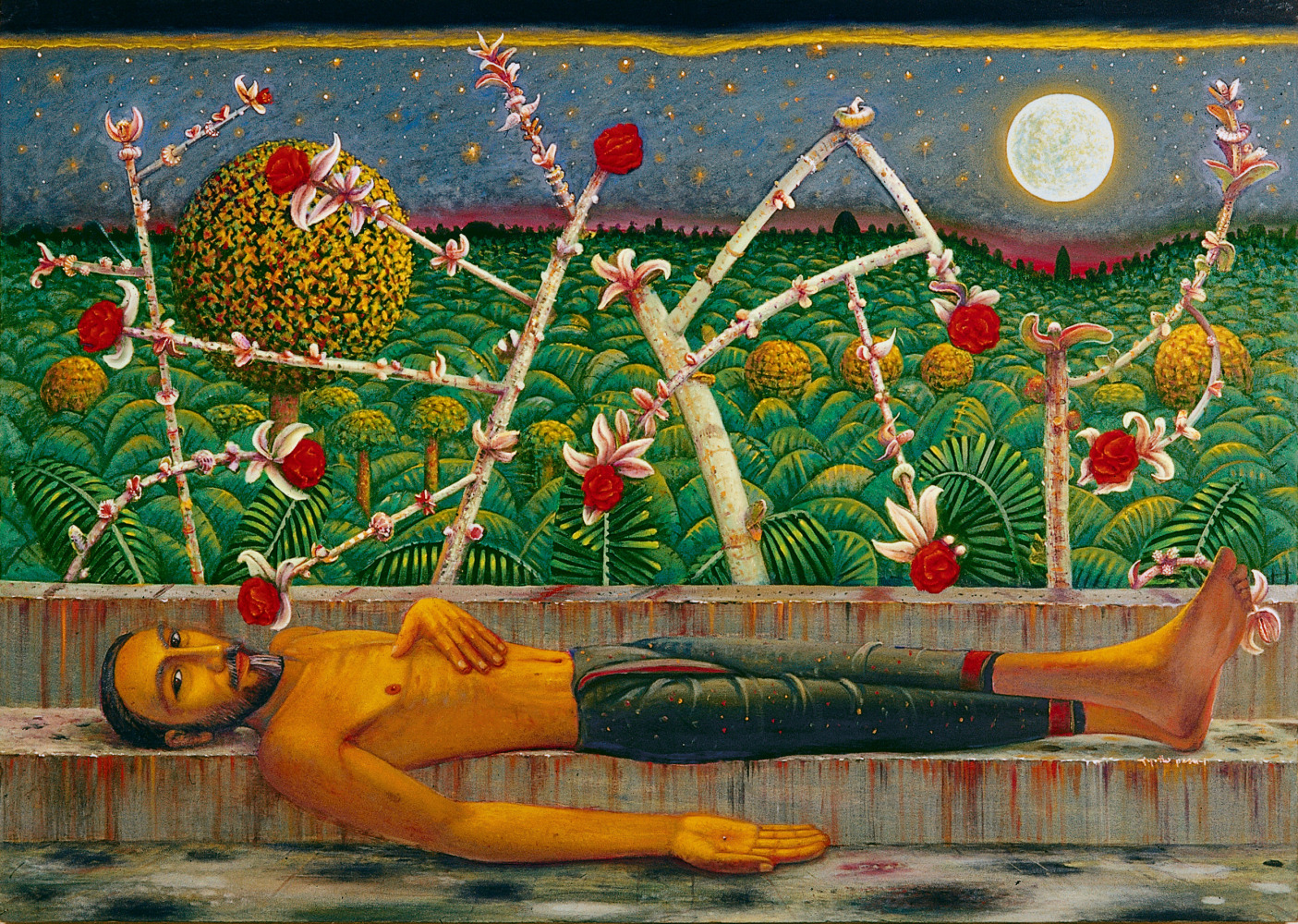 Resurrection of A Lover, 2002

Oil on canvas&amp;nbsp;

41.7 x 59.05 in /&amp;nbsp;106 x 150 cm