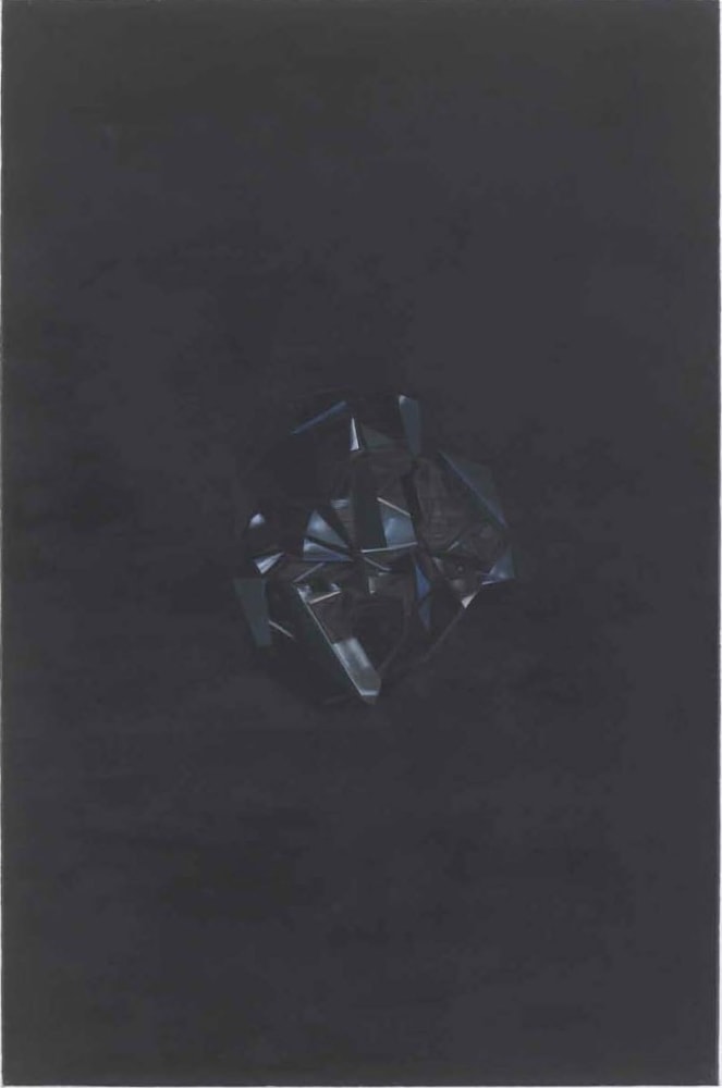 EBERHARD HAVEKOST,&amp;nbsp;Black Magic, B08, 2008, oil on canvas, 120 x 80 cm