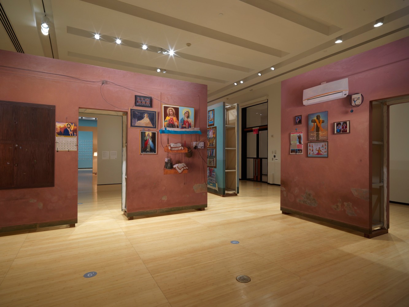 Abir Karmakar, Installation view of Asia Society Triennial: “We Do Not Dream Alone” at Asia Society Museum, New York, October 27, 2020–June 27, 2021. Photograph © Bruce M. White, 2021, courtesy of Asia Society