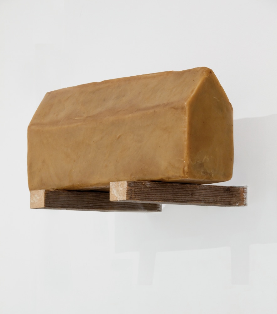 House, 1990, beeswax, 13 x 54 x 23 cm