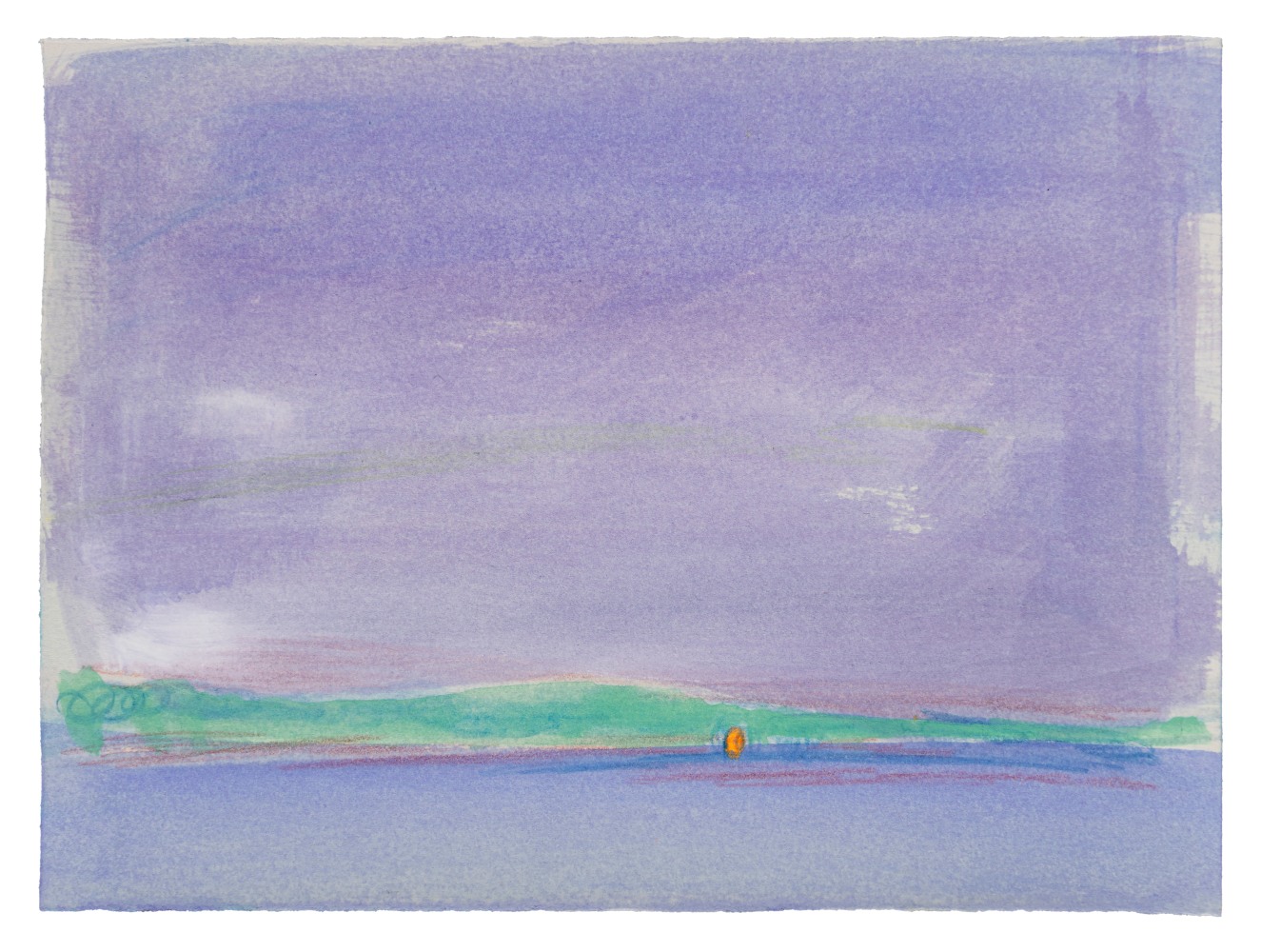 HL10, 2023
Watercolour, gouache, pencil on paper
5.5 x 7.4 inches / 14 x 19 cm