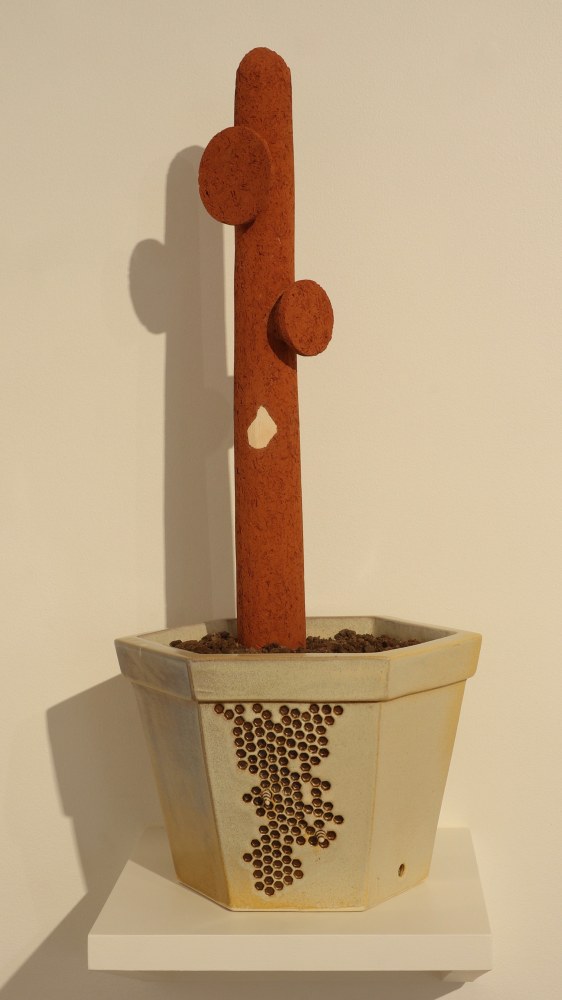 &amp;nbsp;

SUKHDEV RATHOD&amp;nbsp;

A Dialogue with Nature &amp;ndash;&amp;nbsp; 3, 2020

Stoneware ceramic, earthenware, and soil

25.5 x 11 x 9.6 in / 66 x 28 x 24.5 cm