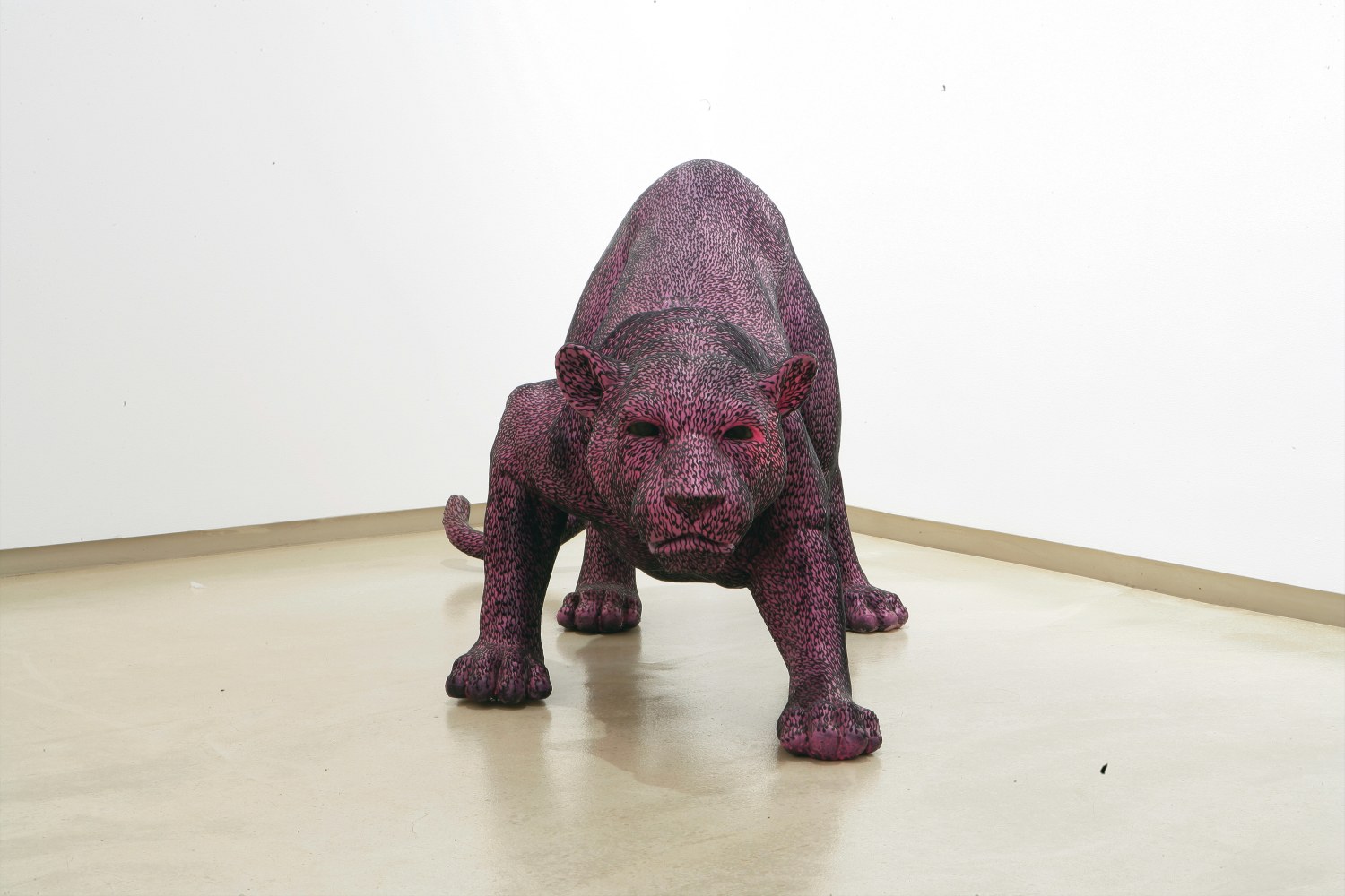 Bharti Kher
rinky dink, 2004-05
Bindis on fibre glass, life-size and bindis on rexine
Edition: 2/3
51.1 x 51.1 inches / 130 x 130 cm
 