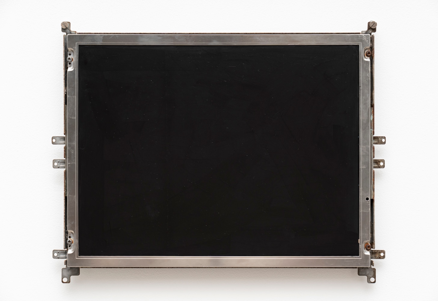 PC7 (No Search), 2010-25
Metal, glass, acrylic, old PC components
11.5 x 13.5 x 1 inches / 29.21 x 34.2 x 2.5 cm
