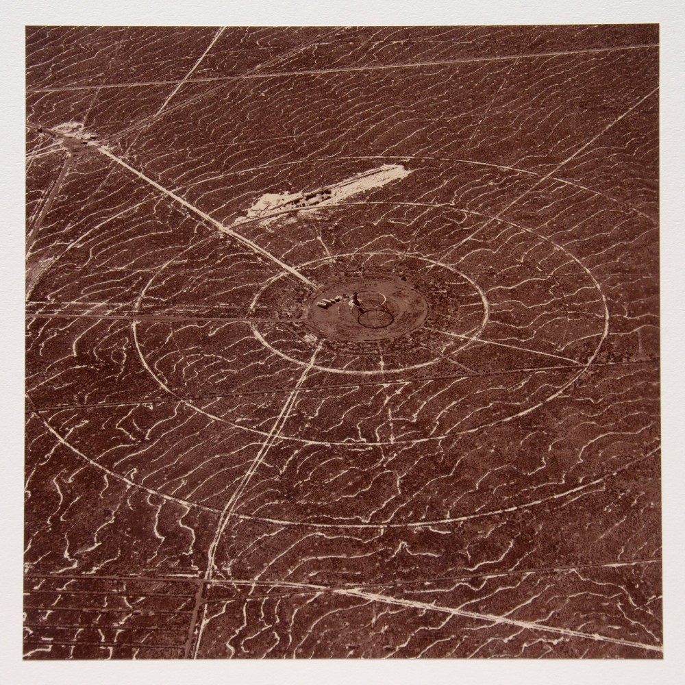 Proving Ground (Detail)
David Maisel, 2017

Portfolio of nine hand-coated, gold-toned albumen prints in a cloth-covered case made by John Demerritt
12&amp;quot; x 12&amp;quot; on 16&amp;quot; x 16&amp;quot; mounts
Edition of 5

Printed and published by The &amp;fnof;/&amp;Oslash; Project

INQUIRE