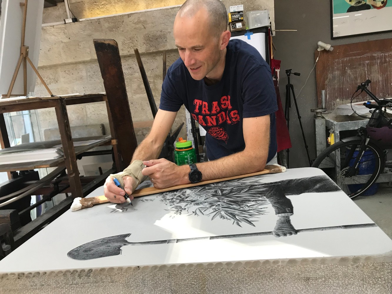 Artist Ethan Murrow