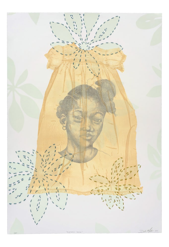 Delita&amp;nbsp;
Delita Martin, 2021&amp;nbsp;

Lithography with collagraph and hand stitching
41 &amp;frac12;&amp;quot; x 29&amp;quot;&amp;nbsp;
Edition of 20
$3,500; (Contact for suite price)

Printed and Published by Highpoint Editions

INQUIRE

&amp;nbsp;

&amp;nbsp;