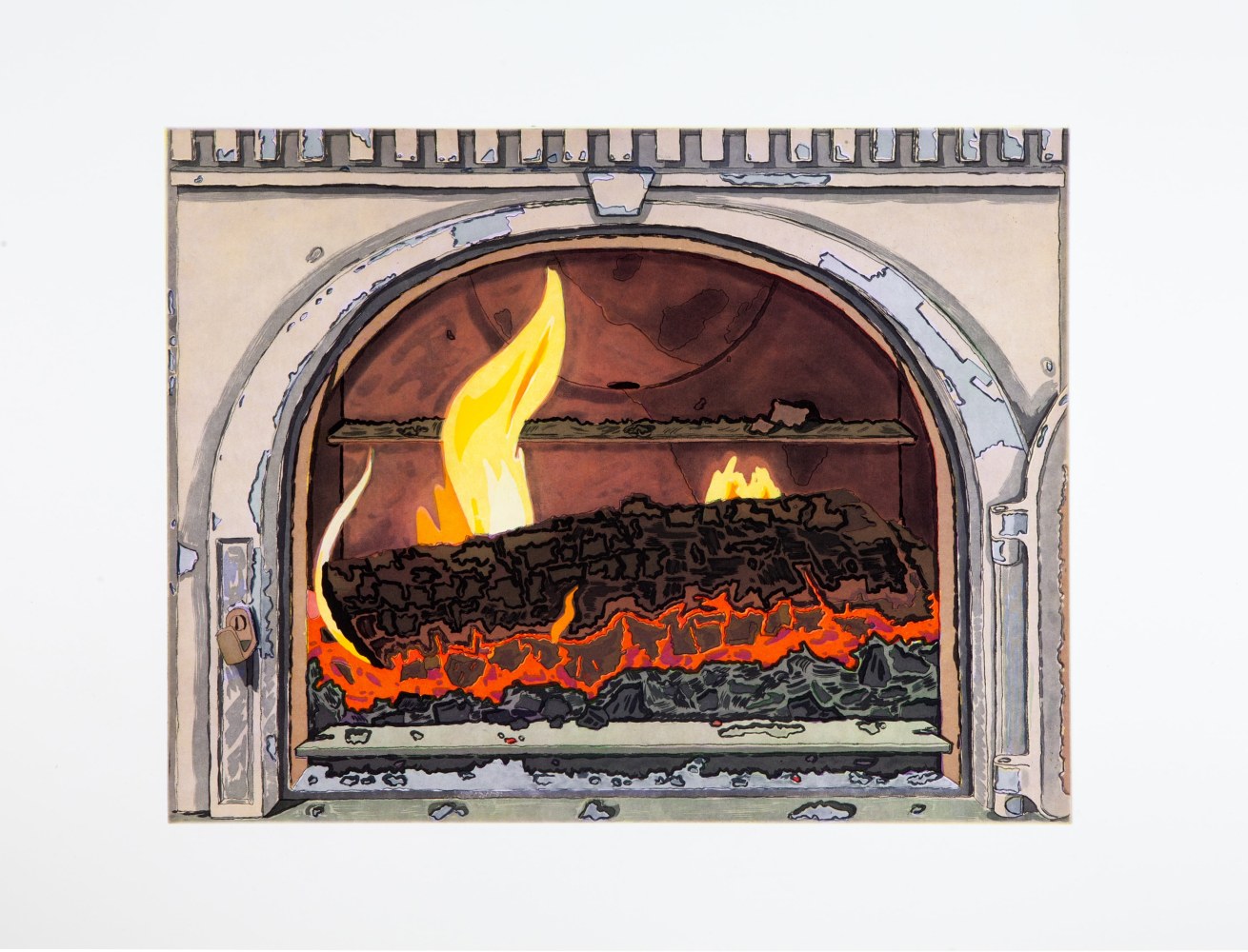 Fire
Josephine Halvorson, 2019

Five plate aquatint etching with dry point, soft ground, spit bite and sugar lift on white Somerset Satin paper
Signed, dated and numbered by the artist on recto
Plate size: 18&amp;quot; x 22&amp;quot;
Paper size: 25.5&amp;quot; x 29&amp;quot;
Edition of 20
$2,500

Ppublished and printed by Wingate Studio

INQUIRE