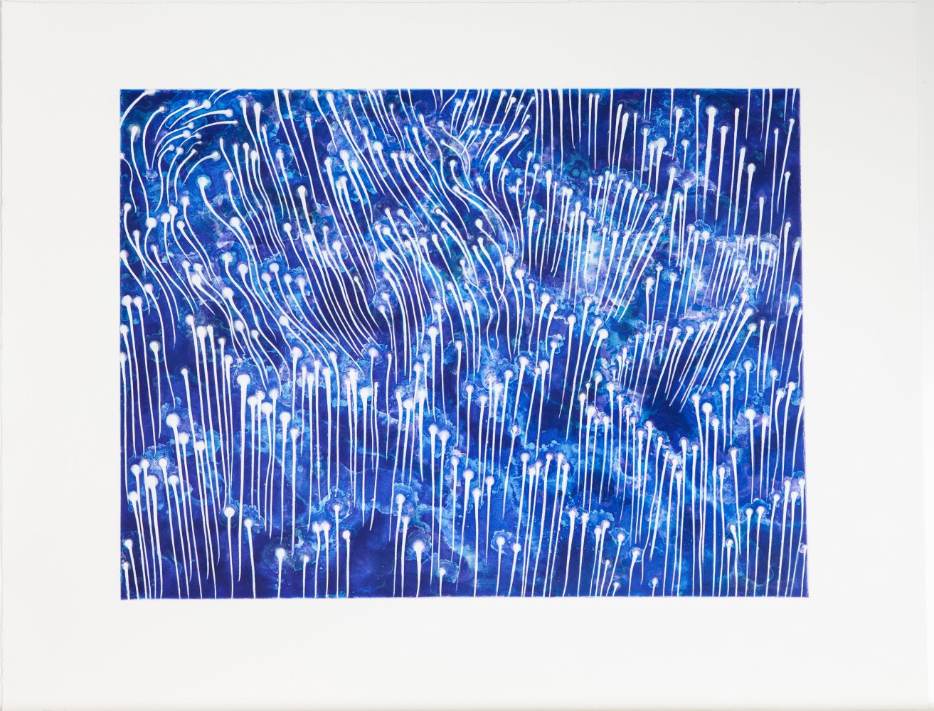 Rising (two blues)
Barbara Takenaga, 2020

Three plate aquatint etching with soap ground and spit bite
Signed, dated and numbered by the artist on recto
Plate size: 18&amp;quot; x 24&amp;quot;
Paper size: 25.5&amp;quot; x 31.5&amp;quot;
Edition of 30 + 5 AP&amp;rsquo;s + 5 PP&amp;rsquo;s
$2,500

Published and printed by Wingate Studio

INQUIRE