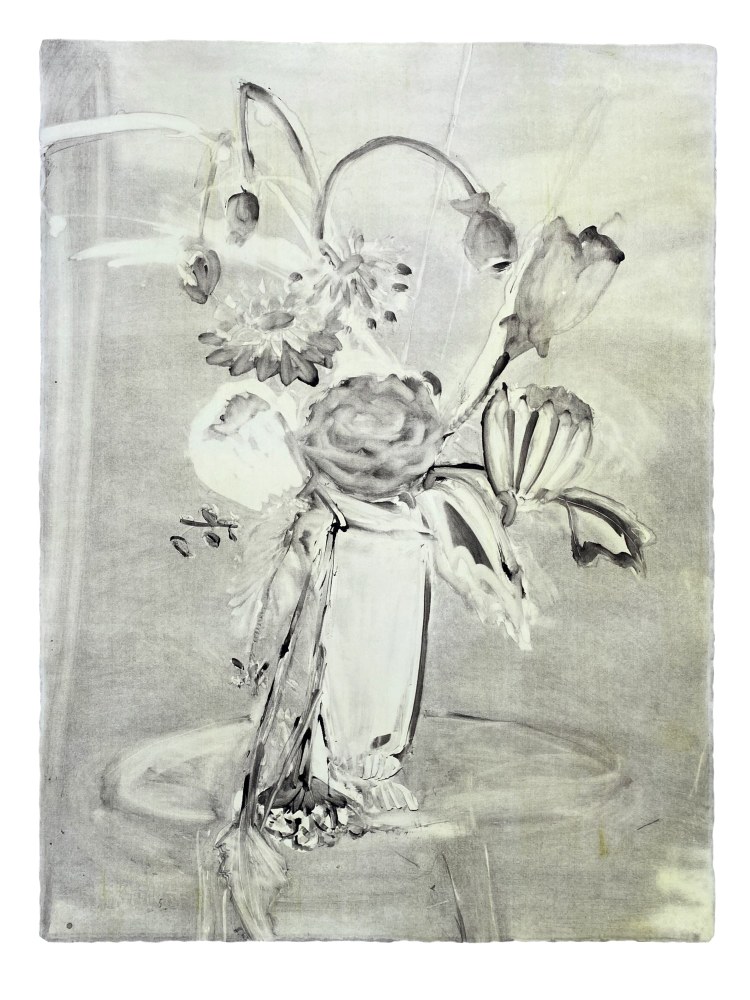 Vase with Flowers No. 6
Wendy Small, 2021

Monotype on Rives BFK paper
30&amp;quot; x 22&amp;quot;
Unique (from a series of 19)
$900

Printed by Janis Stemmermann, published by the artist and Russell Janis Projects

PURCHASE