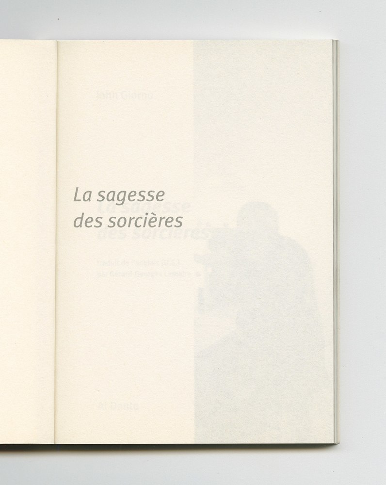 La sagesse des sorcières, 2004 (3) – Half-title