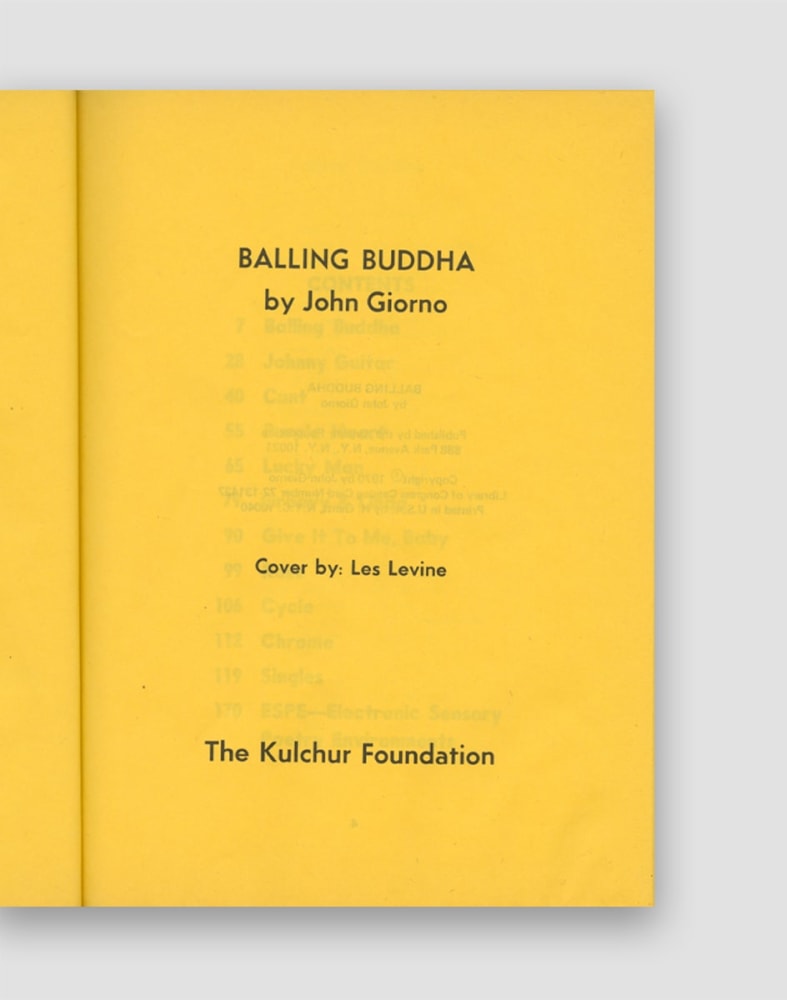 Balling Buddha (1970)